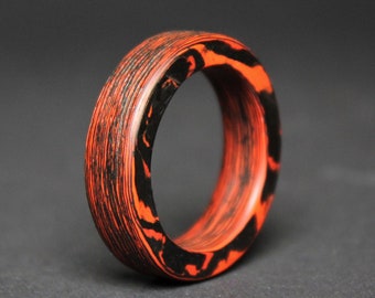 Lava Carbon Ring - Carbon Fiber Band