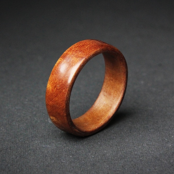 Madrone Burl Bentwood Ring