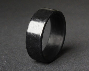 Black Poplar Bentwood Ring