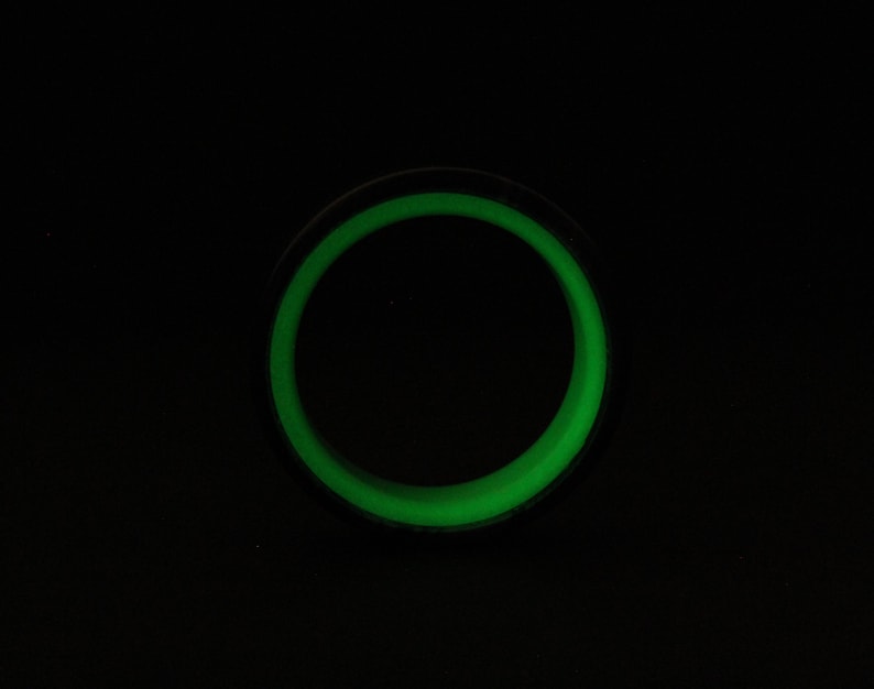 The joker ring Glow in the dark resin ring image 5