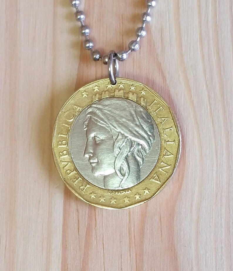 Collier de pièce de monnaie d