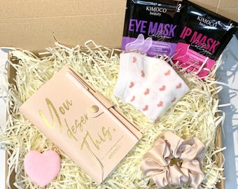 Self Care Gift Box, Spa Gift Set for Her, Relaxation Gift, Birthday Gift, Wellness Gift Box, Pamper Gift for Her, Cozy Gift