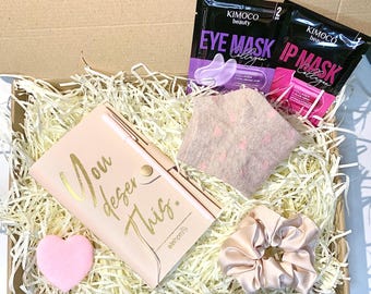 Self Care christmas Gift Box, Spa Gift Set for Her, Relaxation Gift, Birthday Gift, Wellness Gift Box, Pamper Gift for Her, Cozy Gift