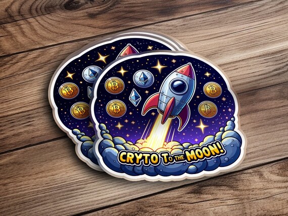 Bitcoin Stickerset – 50 Stuks – Waterdicht PVC – 5x5 Cm – Voor Laptop, Telefoon, Skateboard, Auto En Meer – Cadeau Voor Jong En Oud