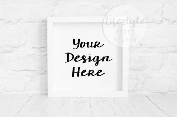 Square Frame Mockup Stock Photography Styled Frame Mock