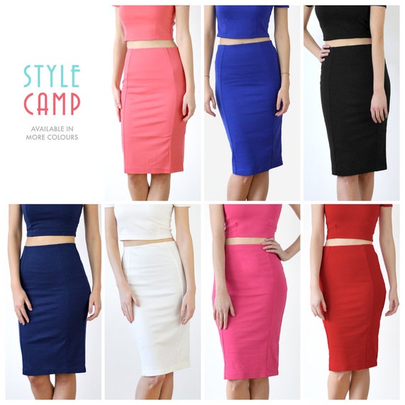 High waisted pencil skirt xs hot sale