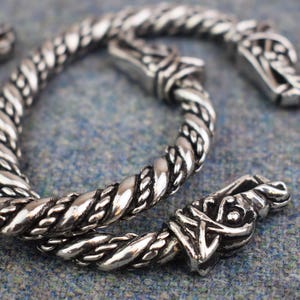 Large Viking Norse Wolf Bracelet ABLET006 image 1