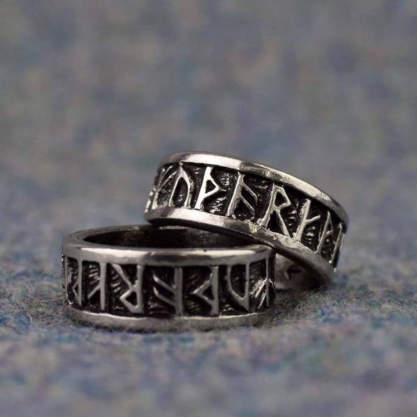 Viking Pagan Norse Adjustable Rune Ring AR001