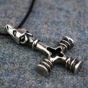 Viking Norse Dragon Hammer pendant AV002