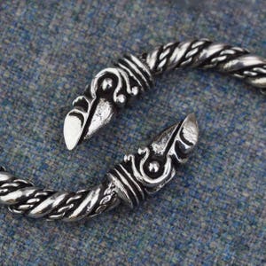 Large Viking Norse Odin's Raven Bracelet ABLET004 image 4