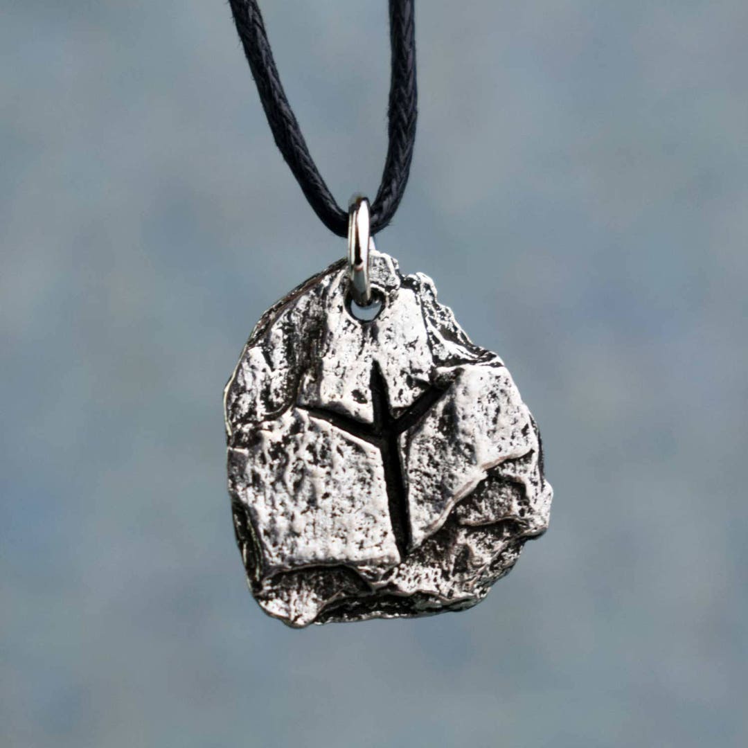 Z Rune Meaning Algiz Viking Rune Letter X or Z Runic Pendant - Etsy
