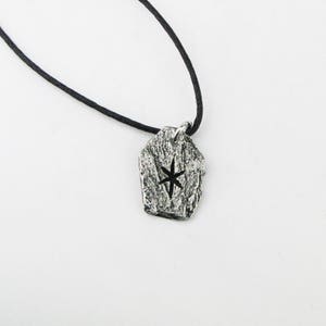 Jera Viking Rune Carta J Runic Colgante