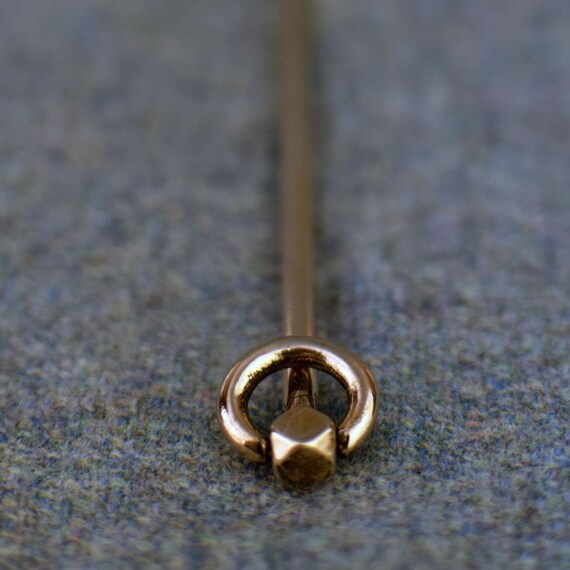 Polyhedral Headed Ringed Pin From Viking Jorvik ABR028-BRZ - Etsy