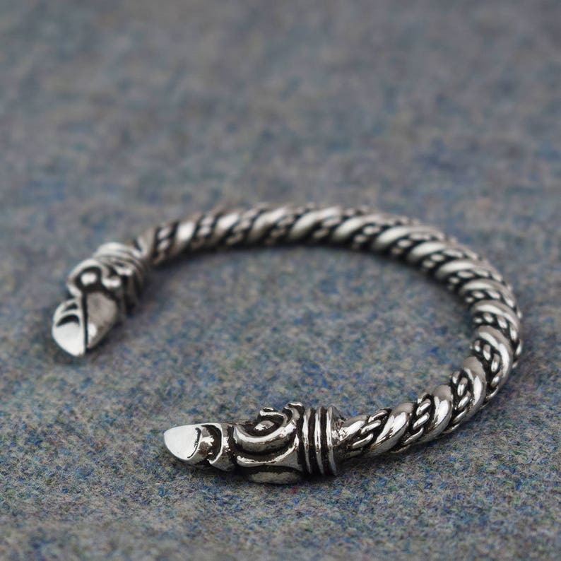 Large Viking Norse Odin's Raven Bracelet ABLET004 image 2