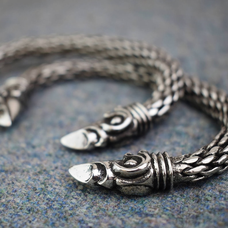 Chunky Viking Norse Odin's Raven Bracelet ABLET005 image 3