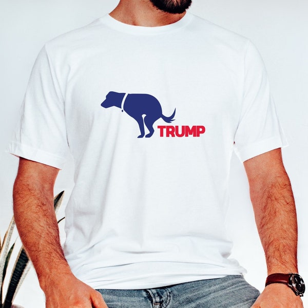 Funny Anti Trump t-shirt, Funny Fuck Trump shirt, anti-republican shirt. Show your dislike of Donald Trump with this tshirt