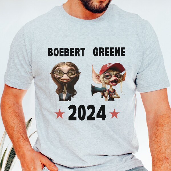 green vs boebert funny political tshirt, marjorie taylor greene, funny 2024 elections shirt, lauren boebert, anti republican