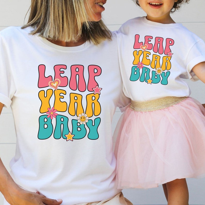 Leap Year Birth, Leap Year Baby, Leap Year Birthday, Mom and Me Leap