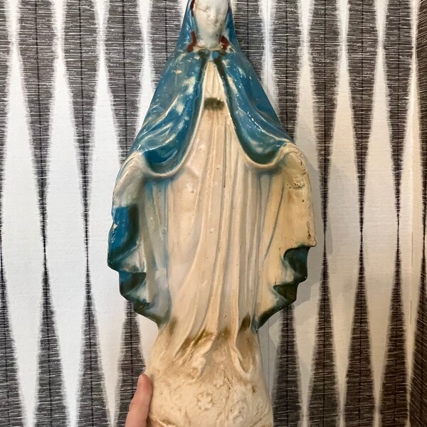 Ceramic Virgin Mary - Etsy