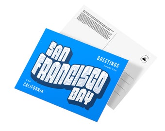 Saludos desde la postal de la Bahía de San Francisco