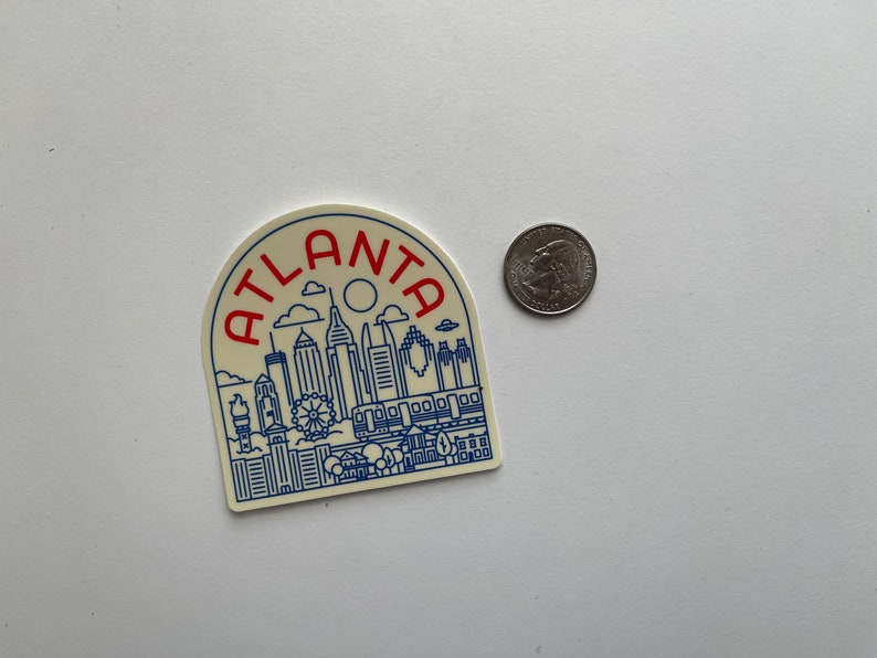 Atlanta City Sticker - Etsy