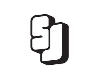 Pegatina con las iniciales de San José