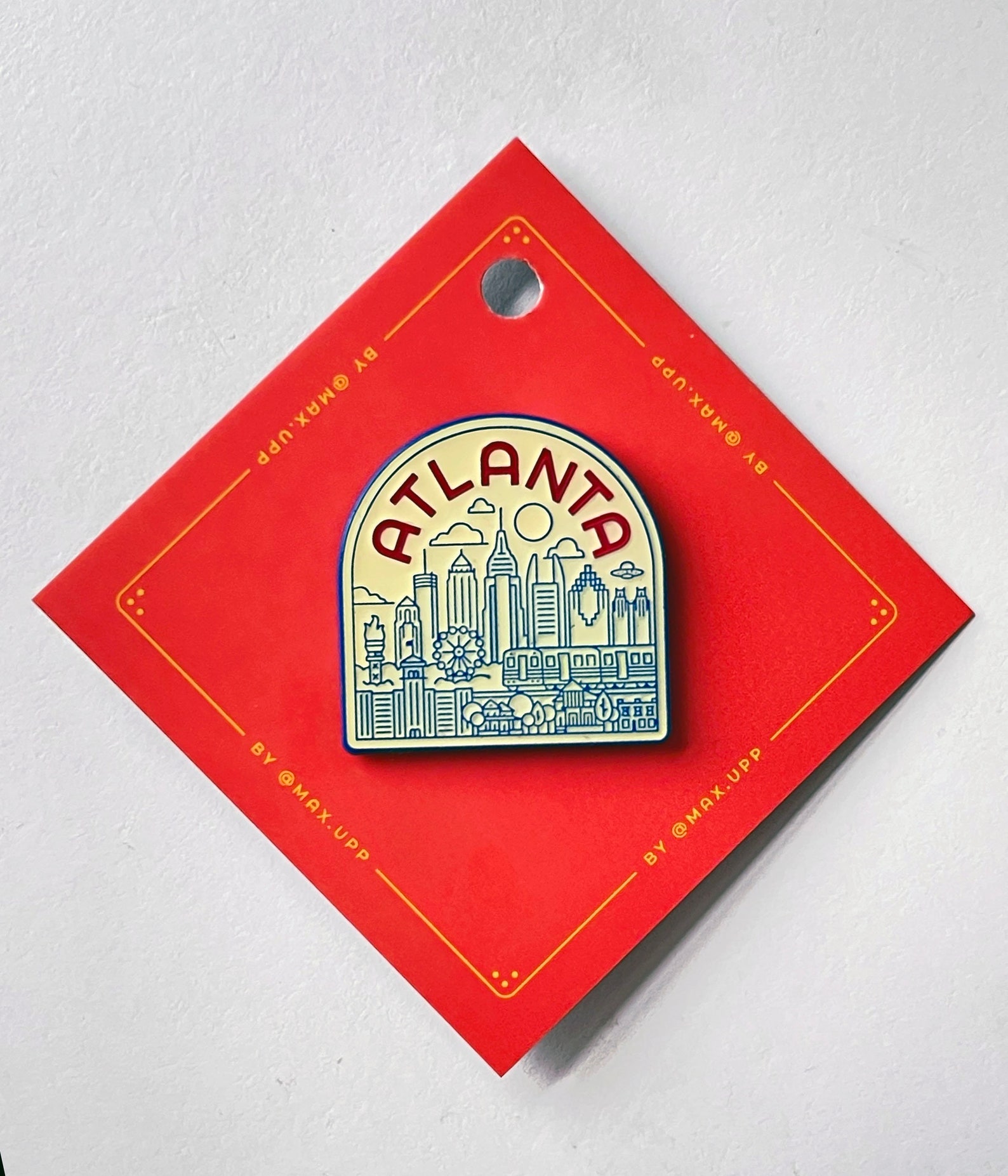 Atlanta City Pin - Etsy