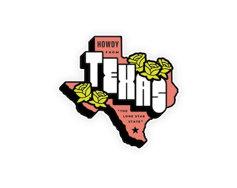 ¡Hola desde Texas State Sticker!