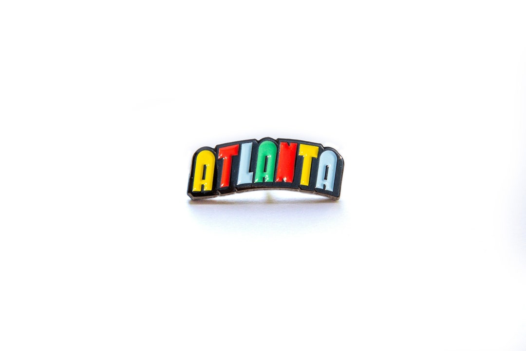 Atlanta Enamel Pin - Etsy