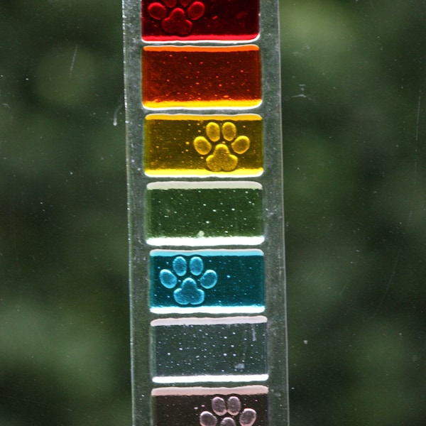 Personalised pet memorial rainbow suncatcher, pet lover gift, pet memorial gift, pet remembrance, with a gift box