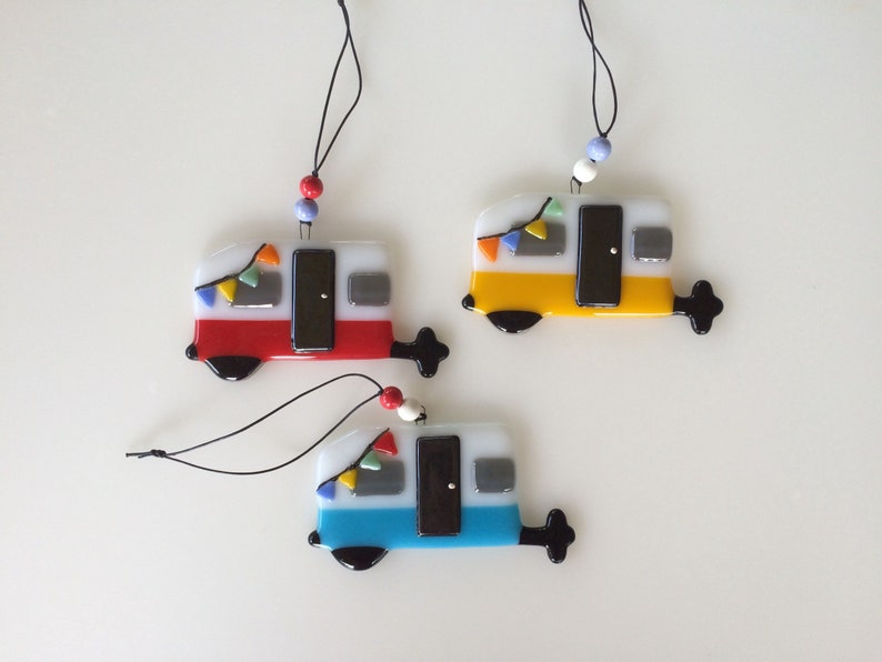 Caravan Sun Catcher Retro Caravan Wall Art Caravan Lover Etsy UK