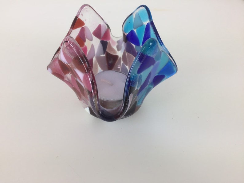 Make Your Own Tea Light Kit Glass Craft Activity Tealight Etsy UK