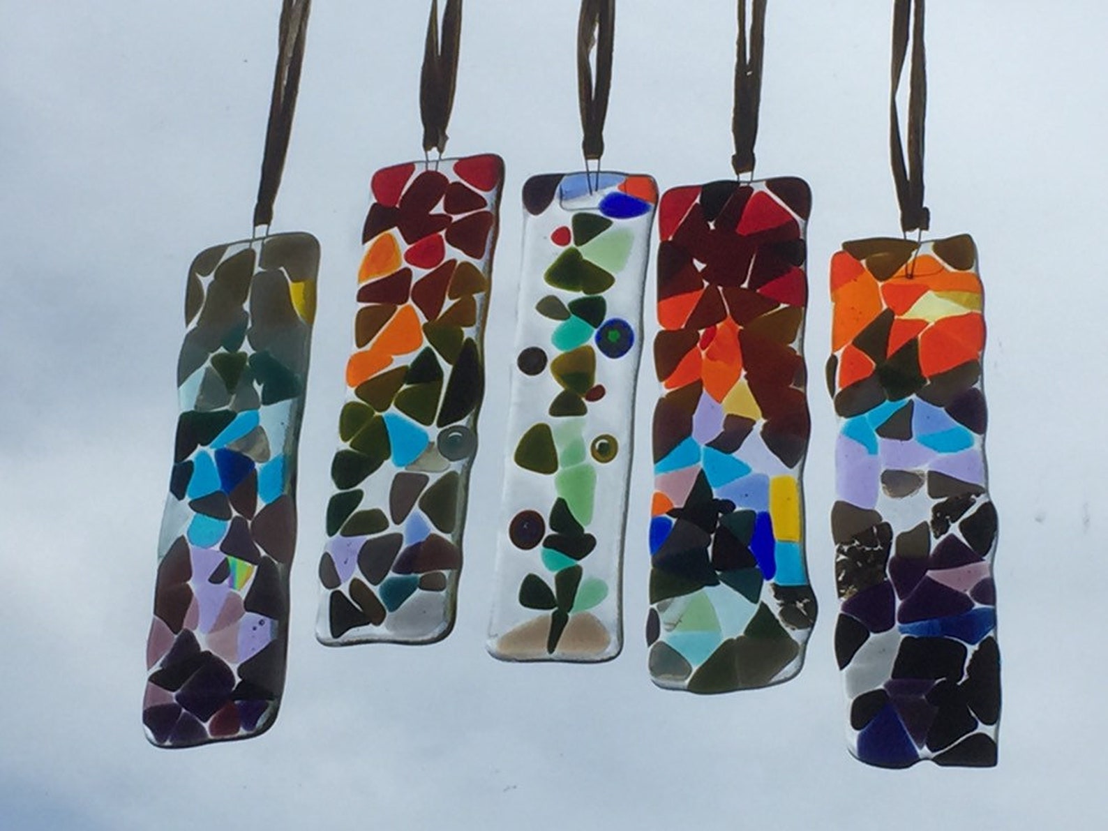 Make Your Own Sun Catcher Kit Glass Sun Catcher Kit Glass Etsy