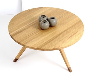 Table Basse Ronde Etsy