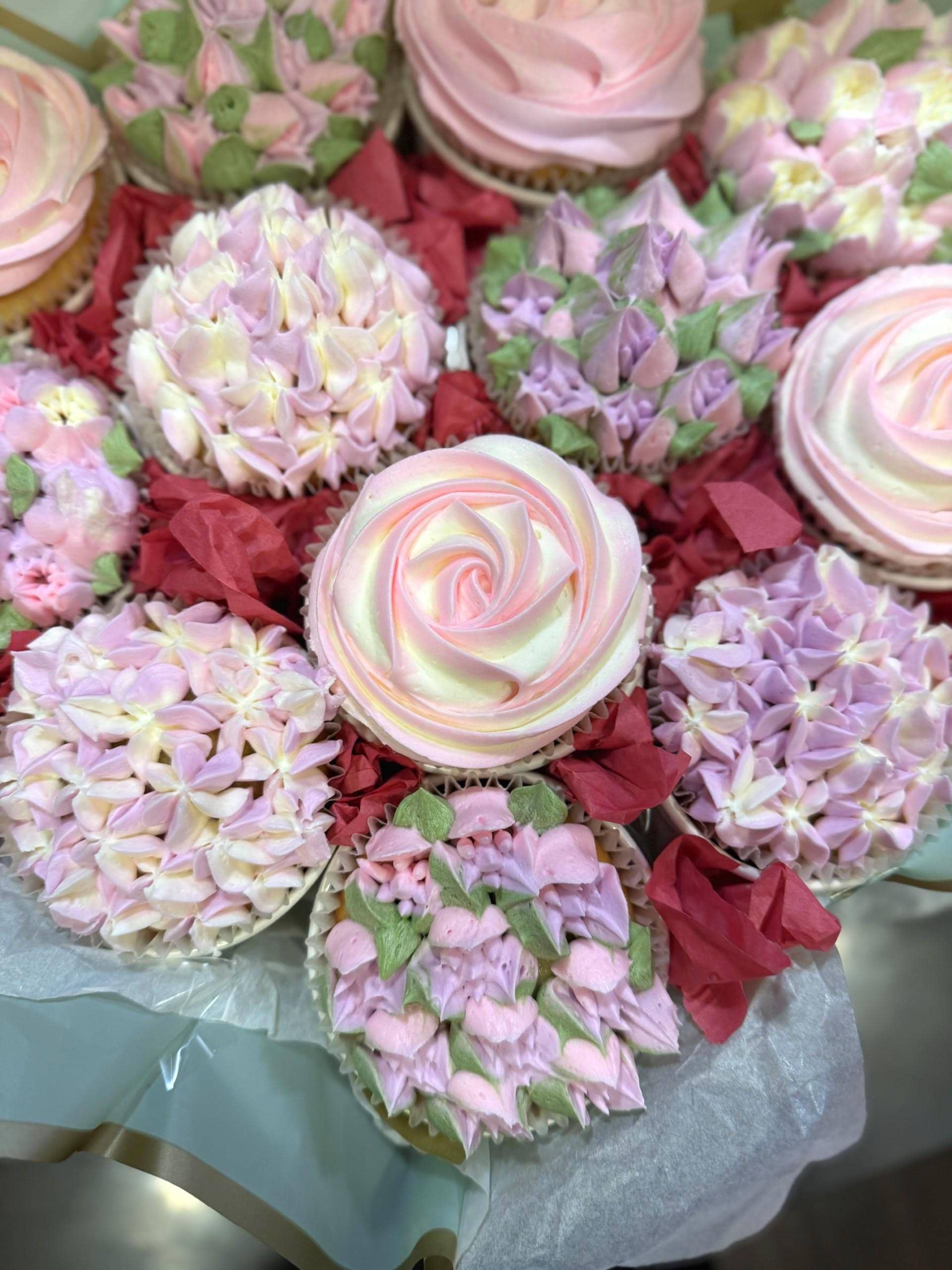 LOCAL DELIVERY ONLY Cupcake Bouquet - San Marcos/Vista/Carlsbad/Oceanside