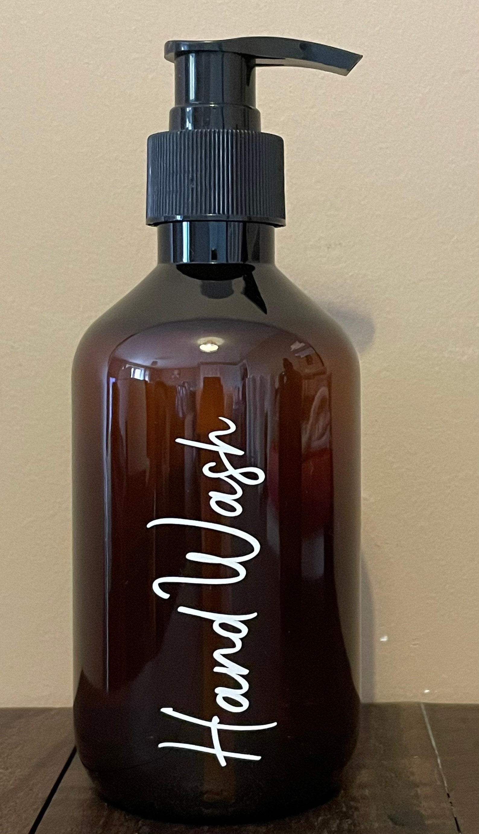 Amber Bathroom Refillable Dispenser Pump Bottles 250ml/500ml Etsy