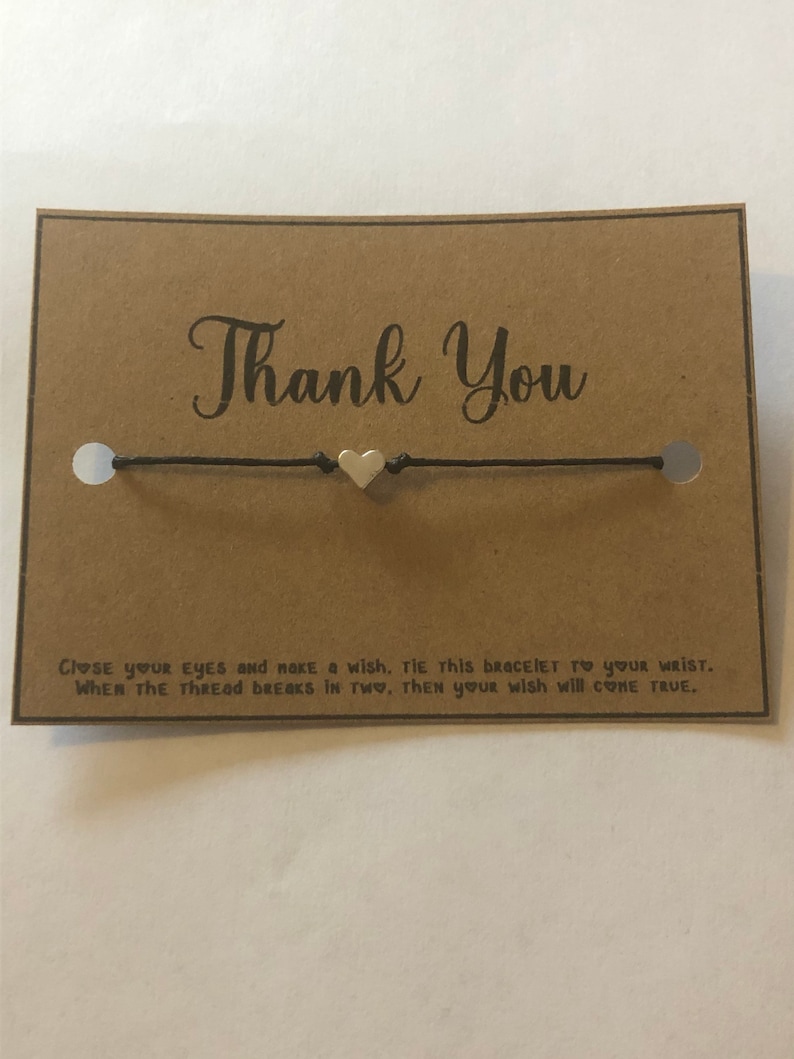 Thank You Wish / Friendship Bracelet. image 1