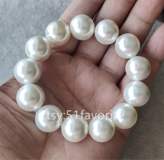 Outlet Lara Pearl 10mm Baroque Pearl Pearl Bracelet Sterling Silver - QVC UK