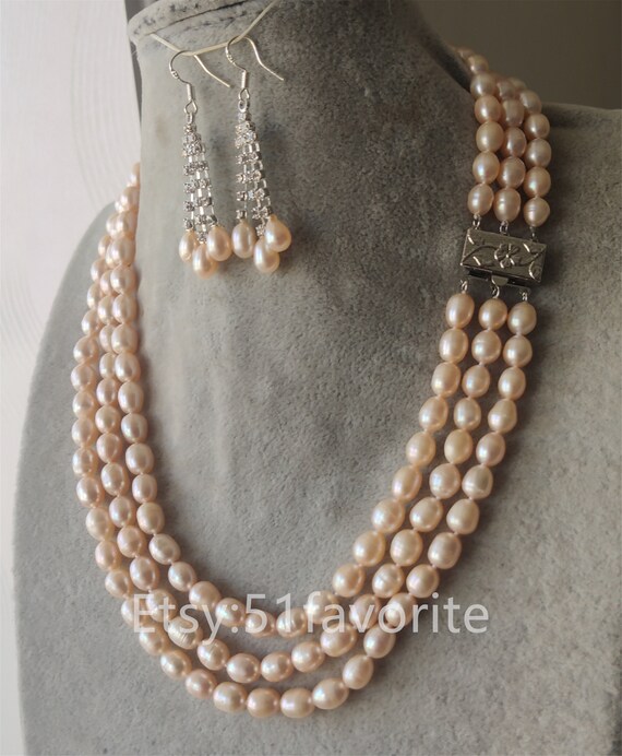 Collier De Perles Roses Point Mariage - Neuf Avec étiquettes, Prix D'origine 19,99€ (cocktail)