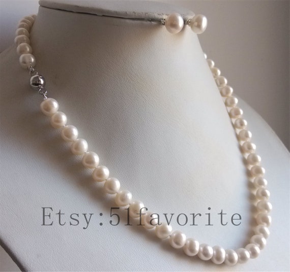 One & Ownly | Classic- 6-7mm Cultured freshwater pearl necklace | Color :  White / Color | Size : 15 inch | HKTVmall The Largest HK Shopping Platform