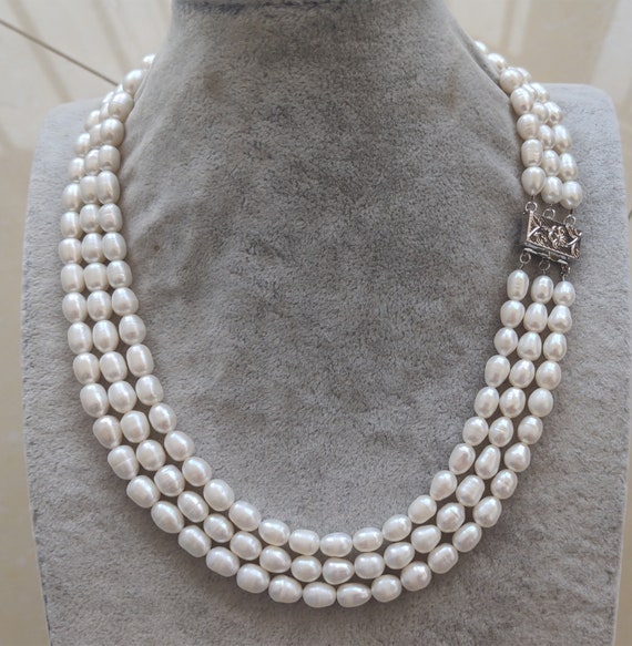 Collana Classica Di Perle Freshwater | MIMI MILANO - Foto 8