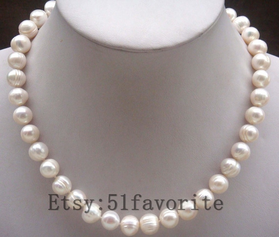 Kyoto Pearl 18 inch Freshwater Potato Pearl Necklace with 9K Gold