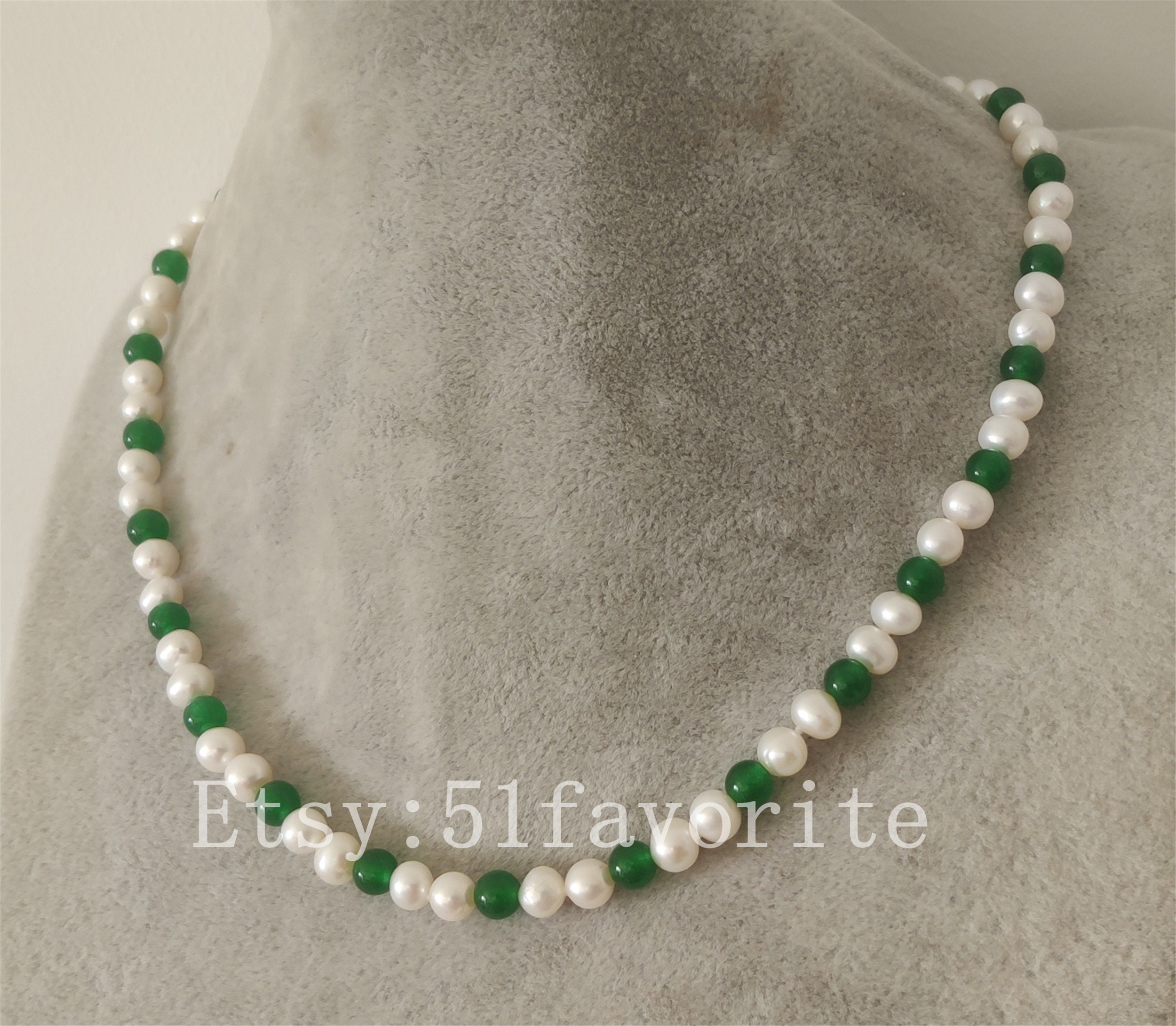 Solid 18K Gold, Pearl, Jade & .76 Ctw Diamond Estate 30