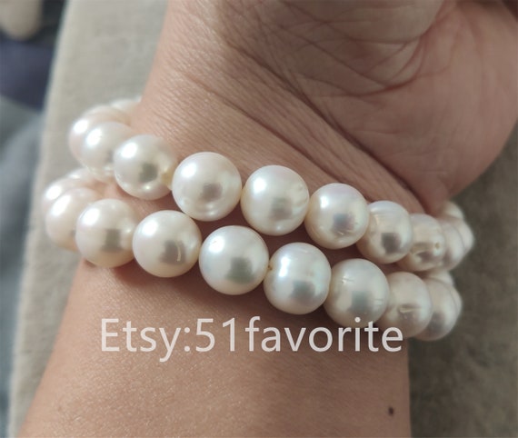 Stretchy bracelet with pearl - Von Treskow