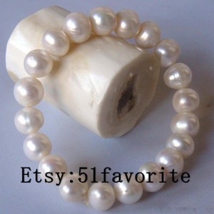 ブレスレット Oversized Pearl Elastic Bracelet #9908 il_fullxfull.3086630529_754t.jpg