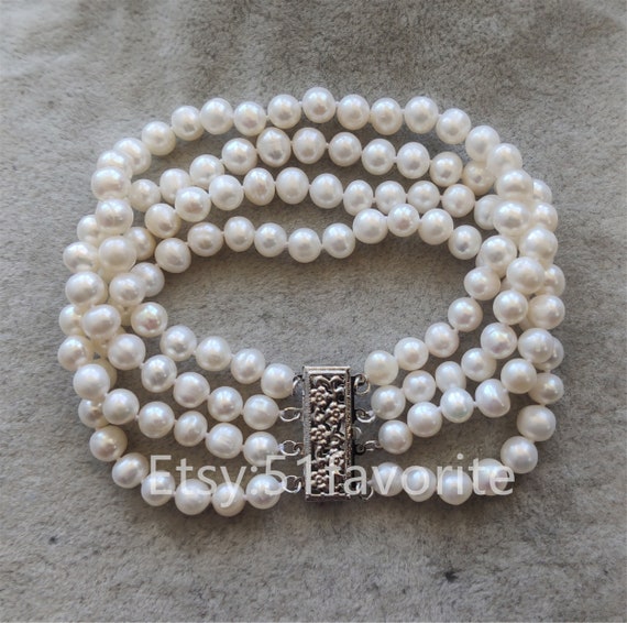 Sterling Silver & Freshwater Pearl Infinity Symbol Bracelet 8 Inches |  Jewellerybox.co.uk