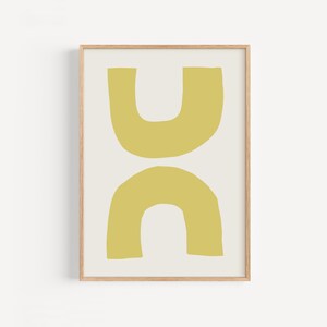 Cuadro Abstracto, Lamina Imprimible, Poster Escandinavo, Decoración Habitacion, Lamina Minimalista, Impresión Artistica, Varios Tamaños