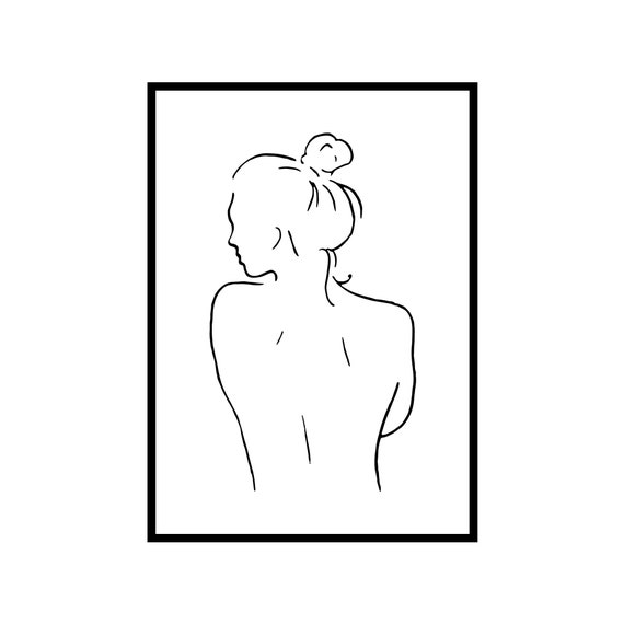 Cuadro Perfil Mujer Ilustracion Figura Femenina Dibujo - Etsy España Cuadro Perfil Mujer Ilustracion Figura Femenina Dibujo - Etsy España
