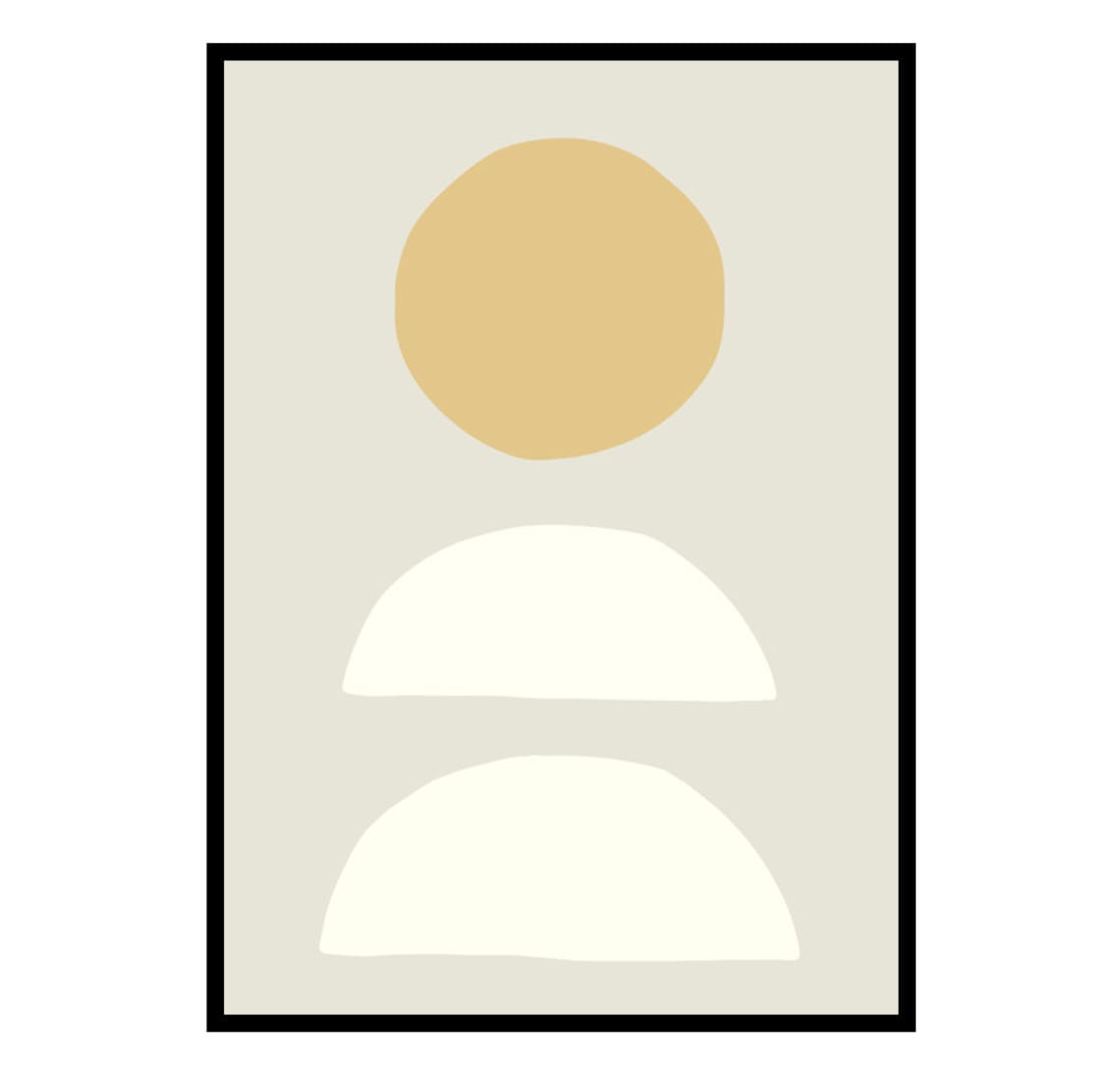 Set of 2 Prints PRINTABLE Abstract Art Minimal Modern Art - Etsy