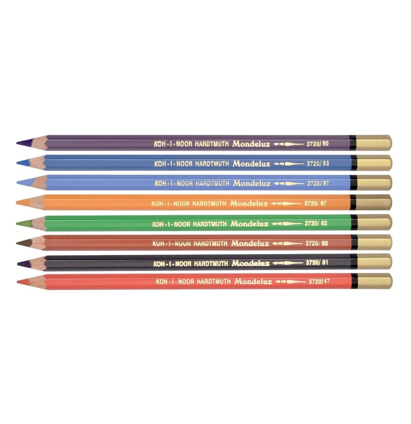 大人気新品 KOH-I-NOOR MONDELUZ 3720 Individual Color Pencils Watercolor 描画・絵画